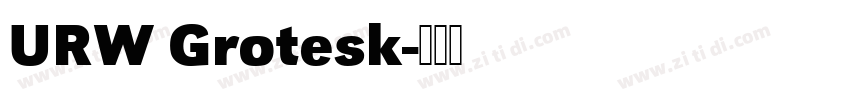 URW Grotesk字体转换